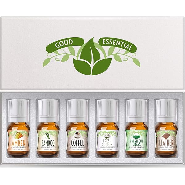 Amazon.com: Good Essential Oil Set – 6-Pack Floral Aromatherapy